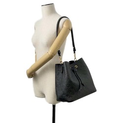 Louis Vuitton Handbag Monogram Empreinte NeoNoe M45256 LOUIS VUITTON 2way Shoulder Bag Black