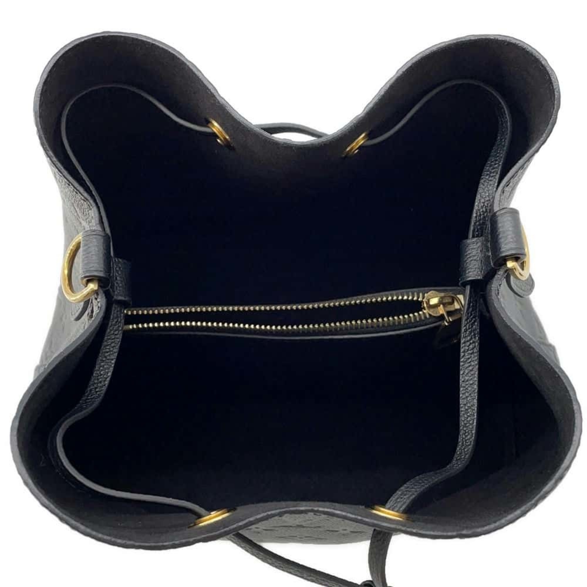 Louis Vuitton Handbag Monogram Empreinte NeoNoe M45256 LOUIS VUITTON 2way Shoulder Bag Black