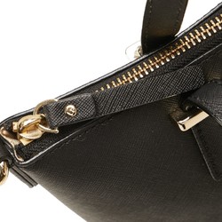 Kate Spade handbag shoulder bag black leather ladies