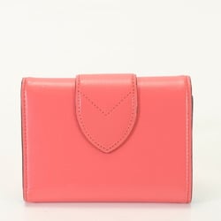 Louis Vuitton LV Pont Neuf Compact M69177 Dahlia Leather Tri-fold Wallet Women's ERM 0731-R17