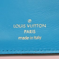 Louis Vuitton LV Pont Neuf Compact M69177 Dahlia Leather Tri-fold Wallet Women's ERM 0731-R17