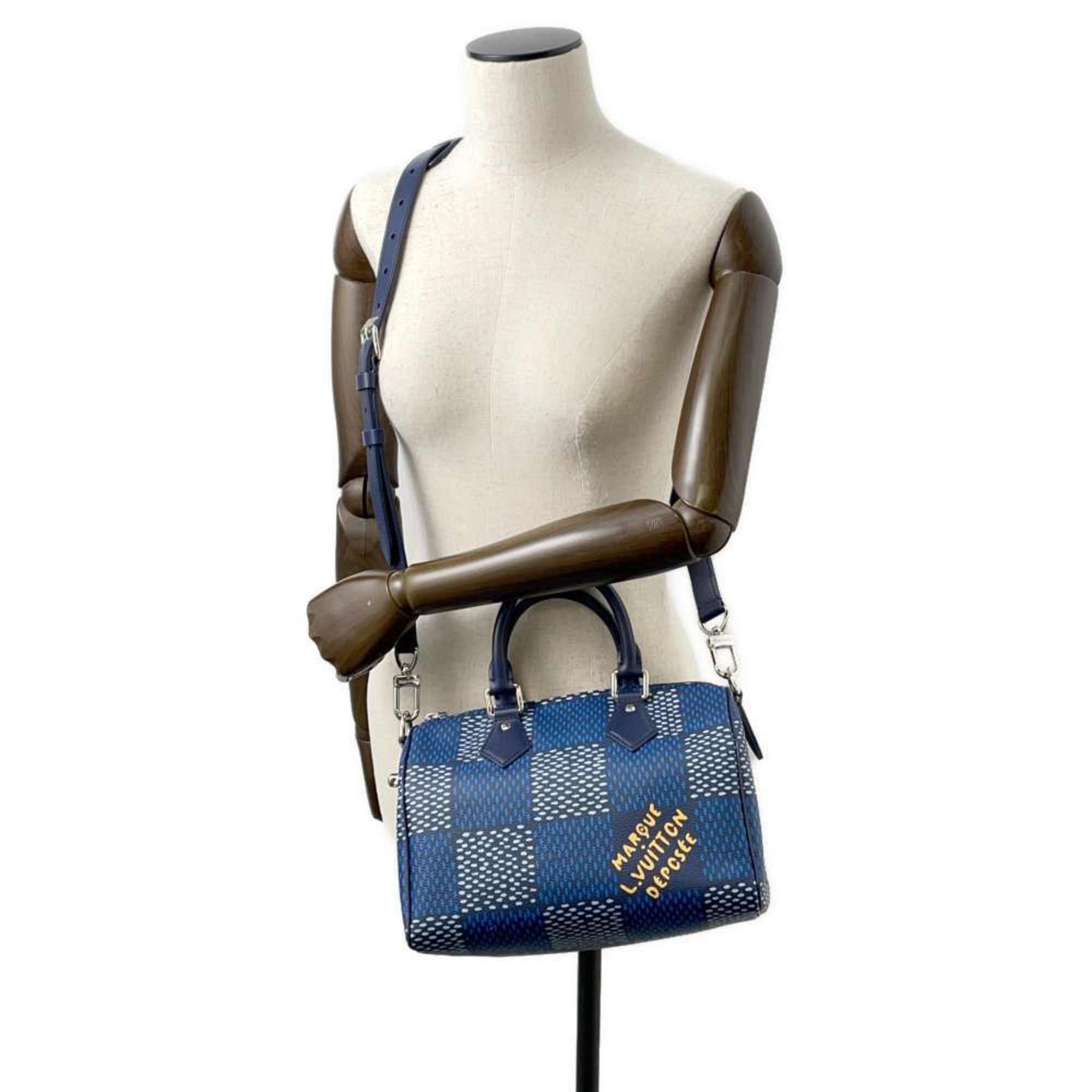 Louis Vuitton Handbag Damier Heritage Speedy Bandouliere 25 N40691 2way Shoulder Bag for Men