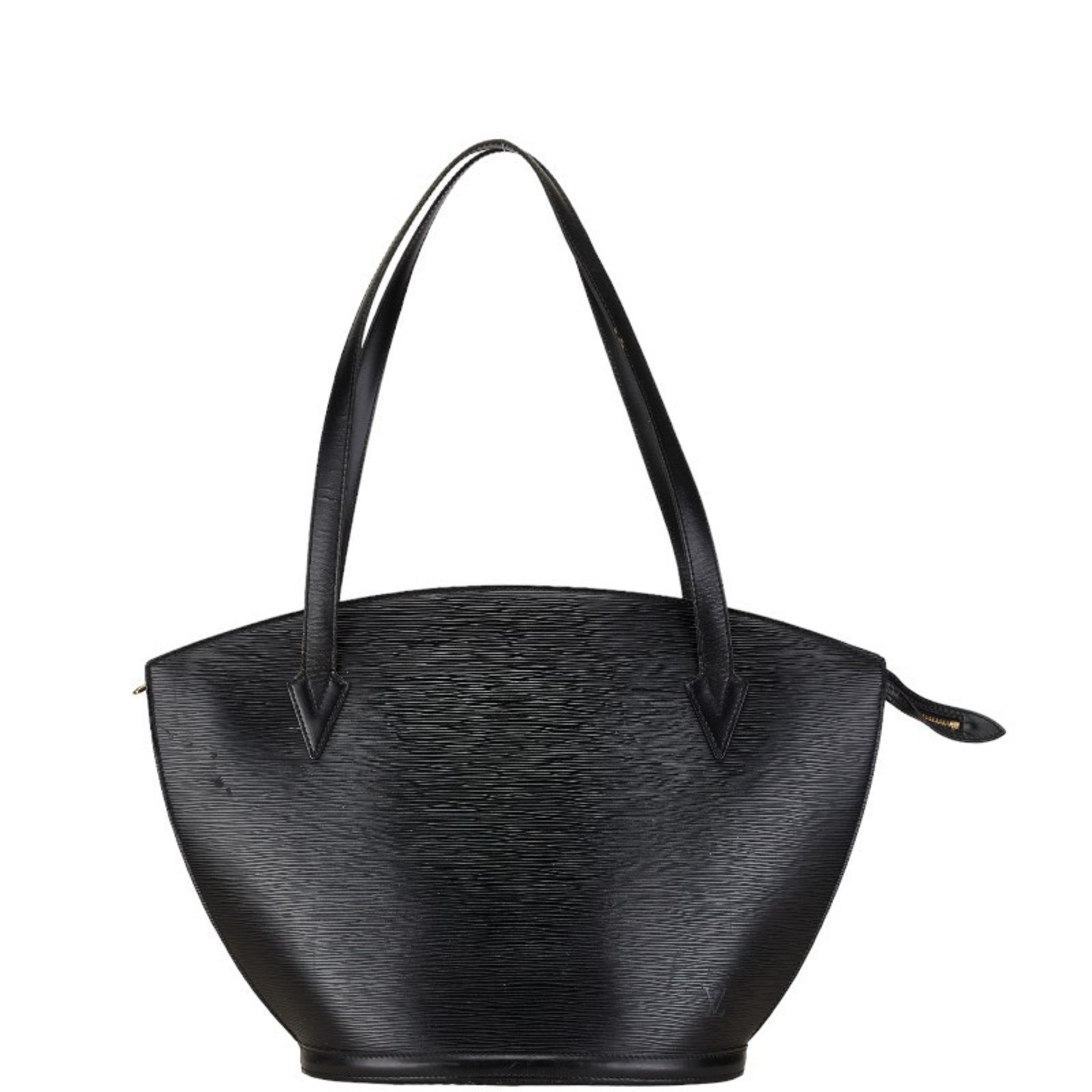 Louis Vuitton Epi Saint Jacques Shoulder Bag M52262 Noir Black Leather Women's LOUIS VUITTON