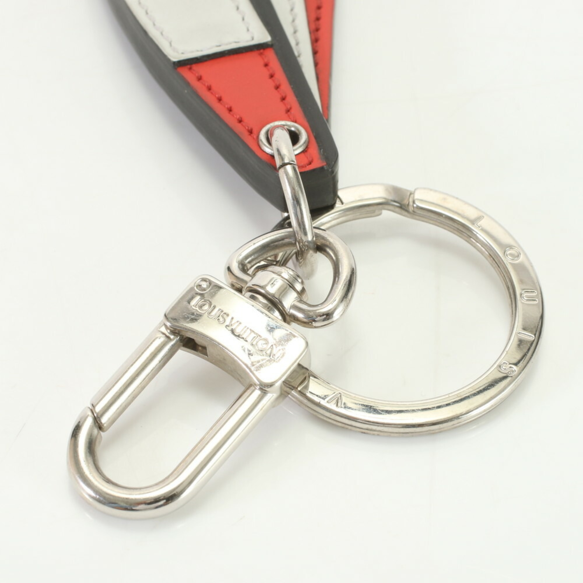 Louis Vuitton Porte Cle Voirie M62346 Bag Charm Key Holder Ring Men's Women's ERM 0731-R19