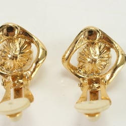 Yves Saint Laurent YSL Bejeweled Earrings Gold Women's EEM 0726-E4