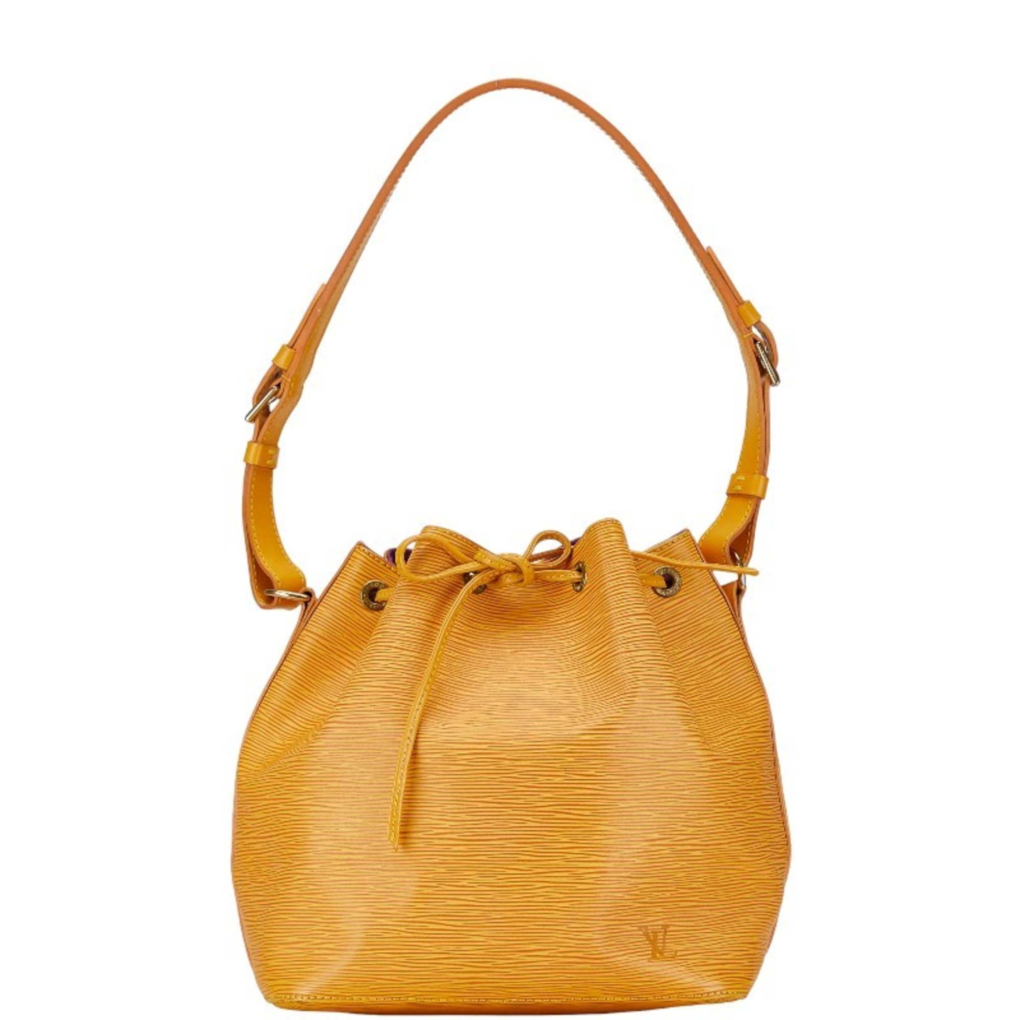 Louis Vuitton Epi Petit Noe Bag Handbag M44109 Tassili Yellow Leather Women's LOUIS VUITTON