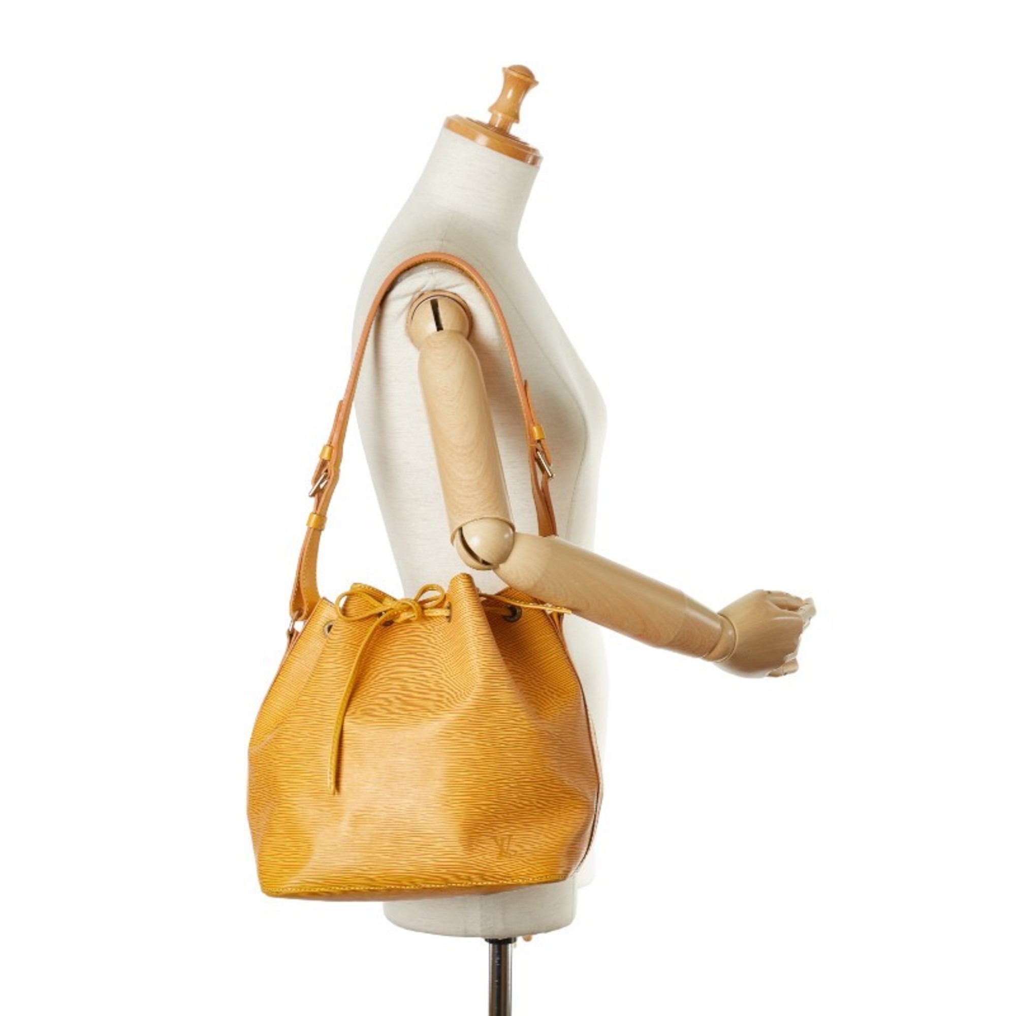 Louis Vuitton Epi Petit Noe Bag Handbag M44109 Tassili Yellow Leather Women's LOUIS VUITTON