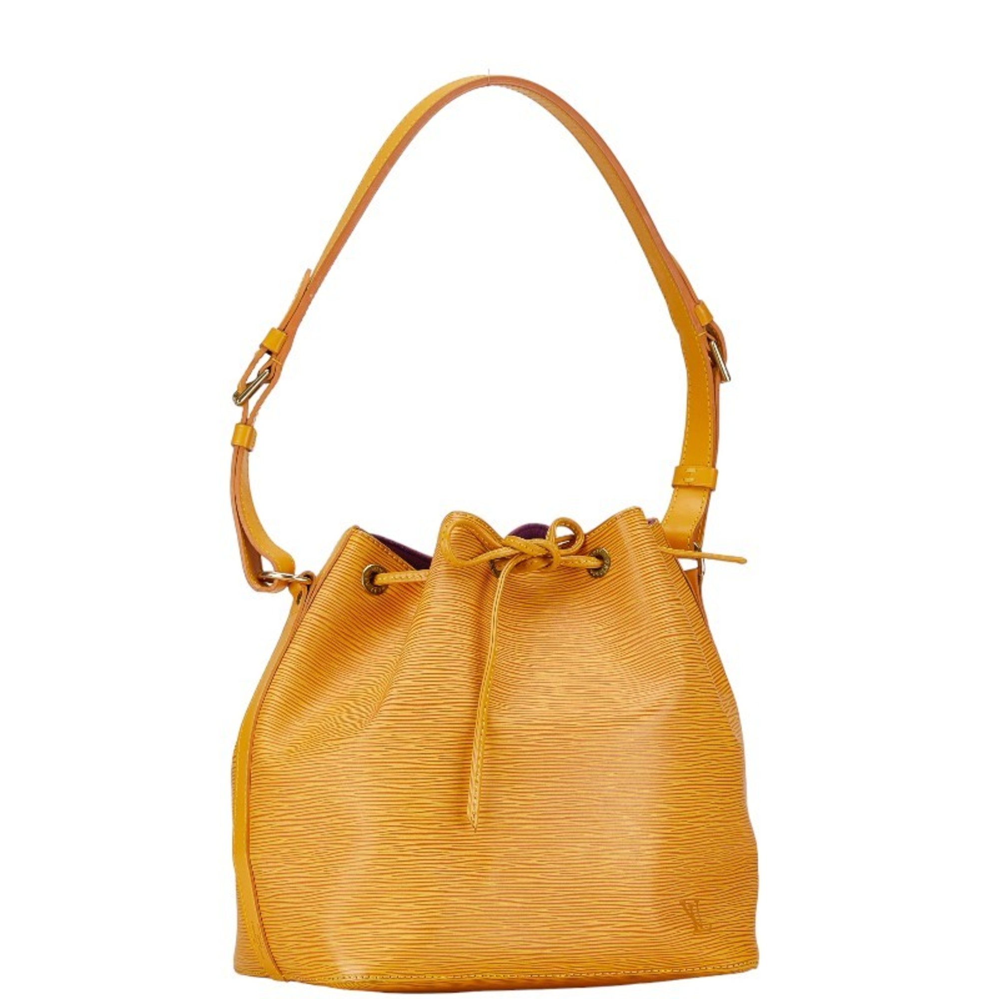 Louis Vuitton Epi Petit Noe Bag Handbag M44109 Tassili Yellow Leather Women's LOUIS VUITTON