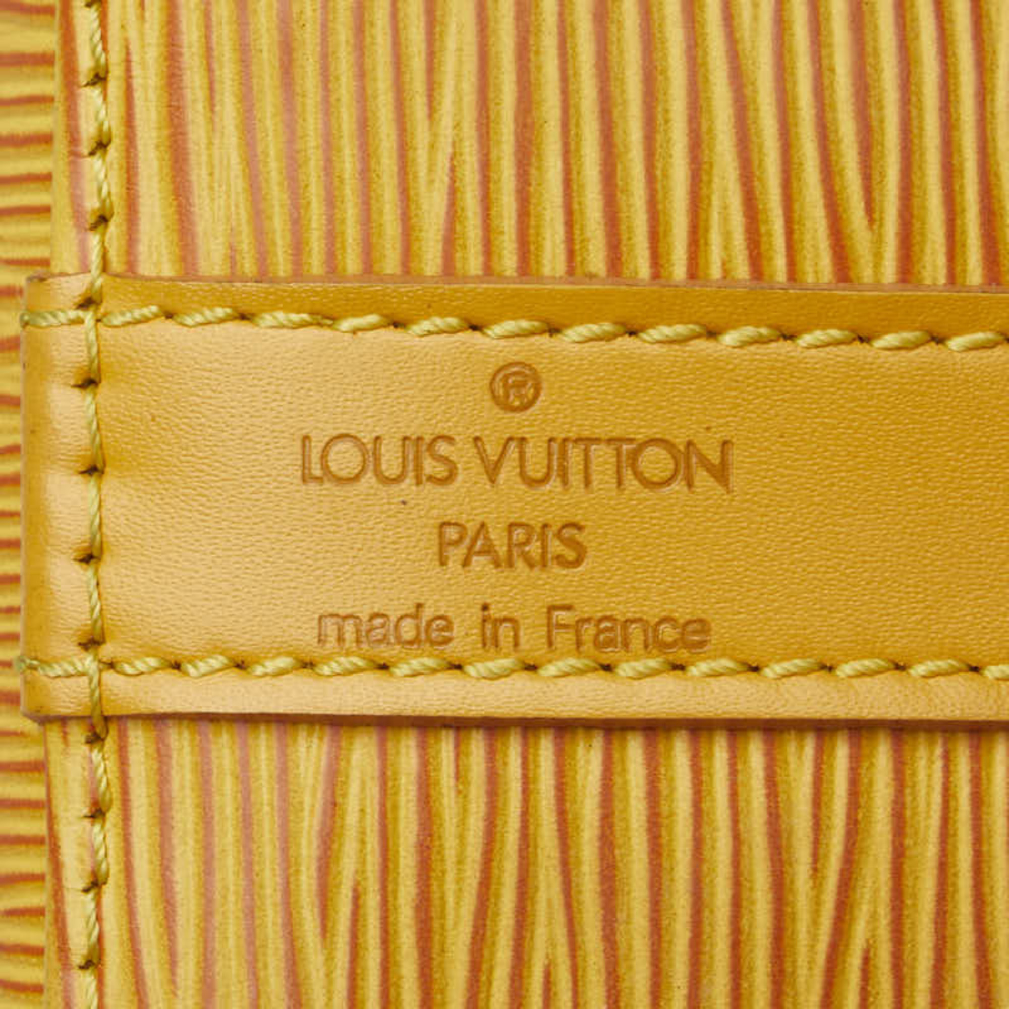 Louis Vuitton Epi Petit Noe Bag Handbag M44109 Tassili Yellow Leather Women's LOUIS VUITTON