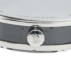 Tiffany Atlas Watch Z1300 Quartz Black Dial Stainless Steel Leather Ladies TIFFANY&Co.