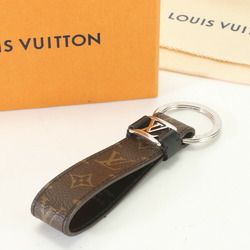 Louis Vuitton Monogram Keychain LV Dragonne M62709 Keyring Leather Men's Women's ERM 0731-R13