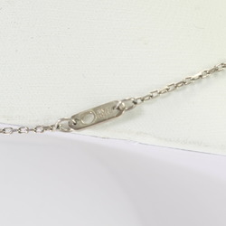 Louis Vuitton Collier Charms V Square M61983 Silver Necklace for Men and Women EEM 0726-E9