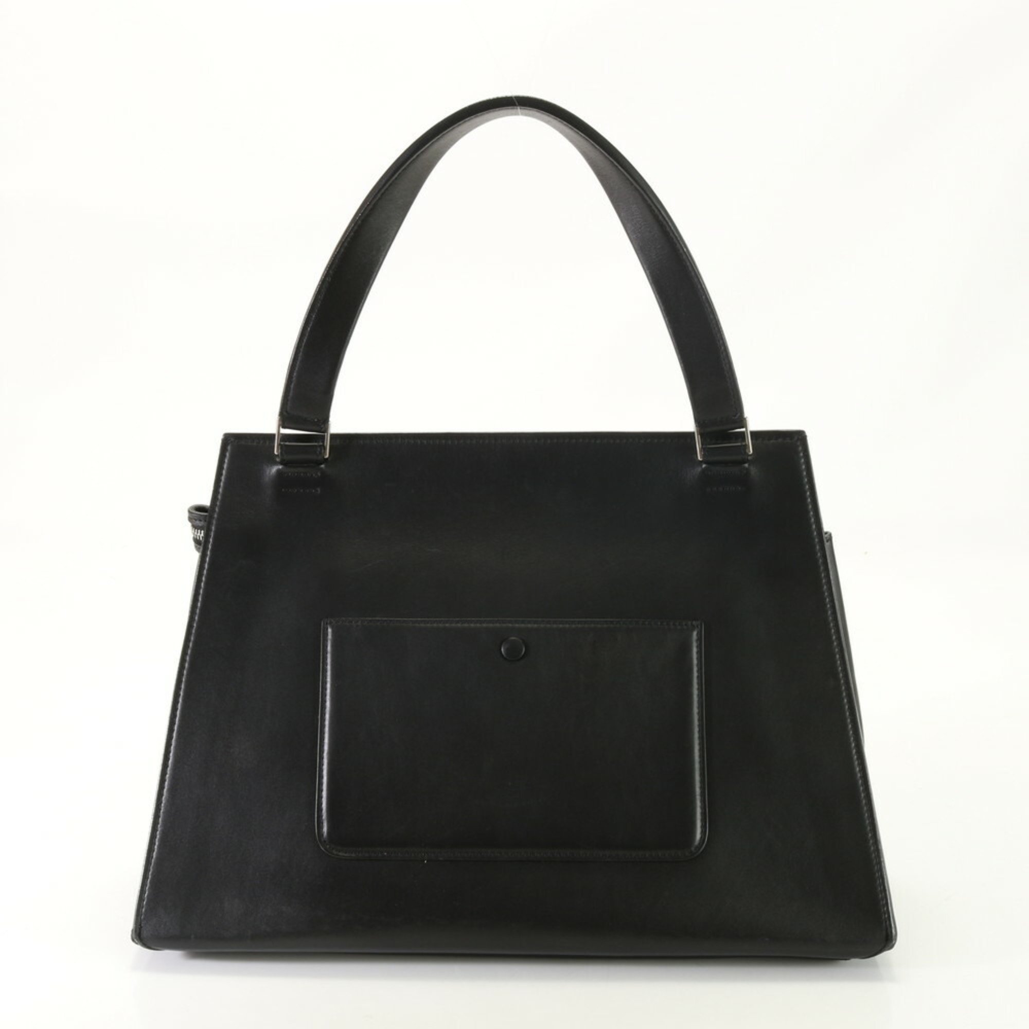 Celine Edge Leather Shoulder Bag Tote Handbag Women's ERM AM12-2