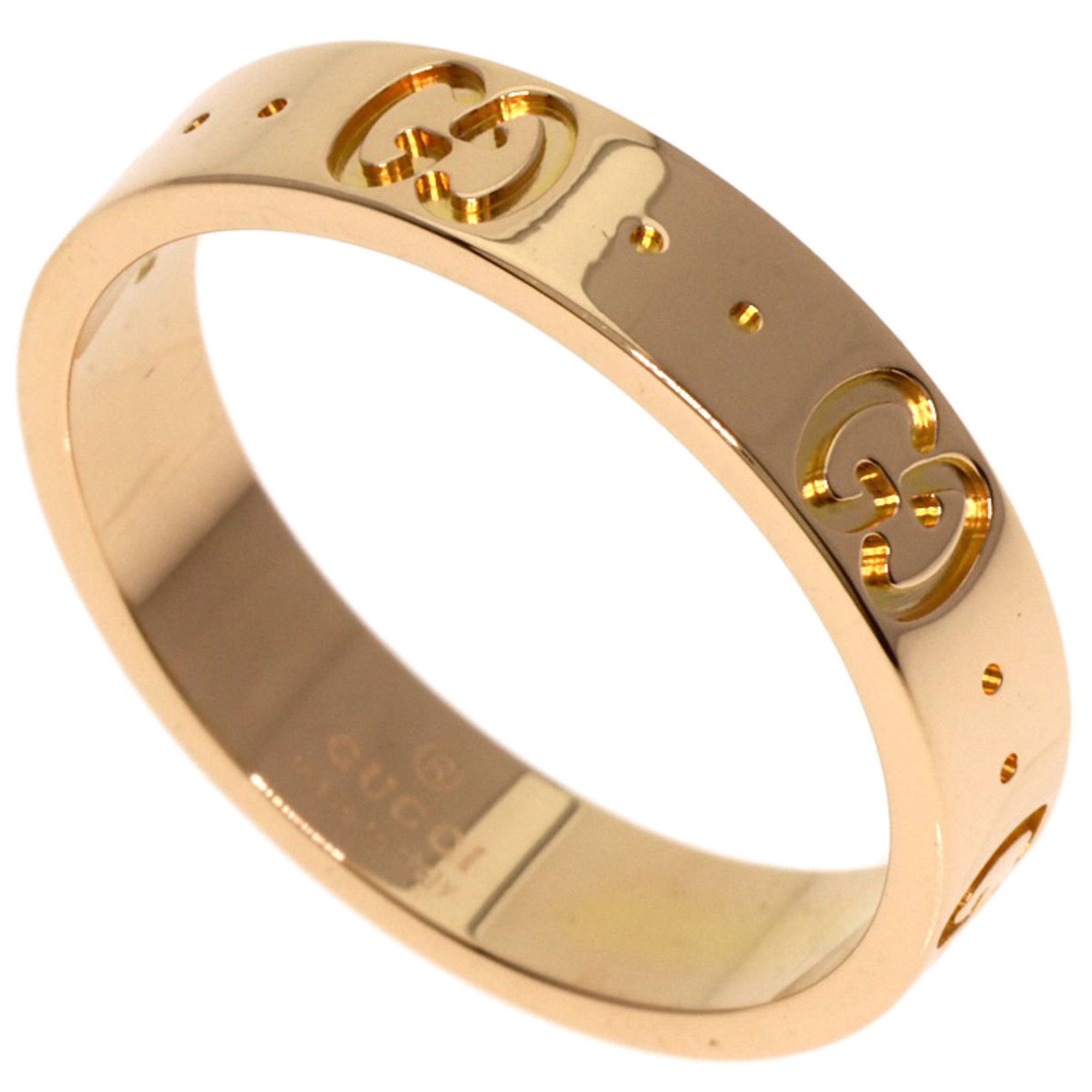 Gucci Icon #13 Ring, 18K Pink Gold, Women's