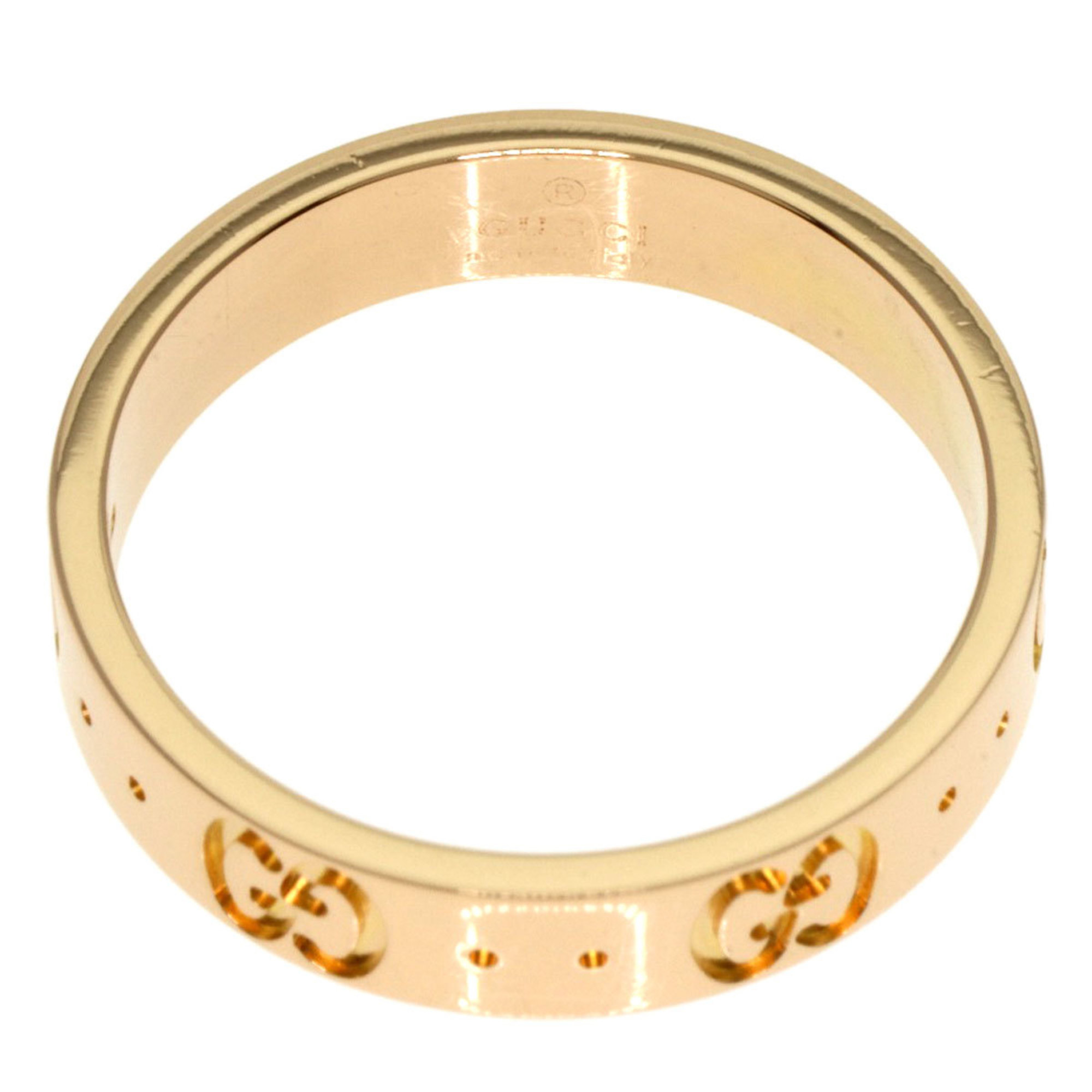 Gucci Icon #13 Ring, 18K Pink Gold, Women's