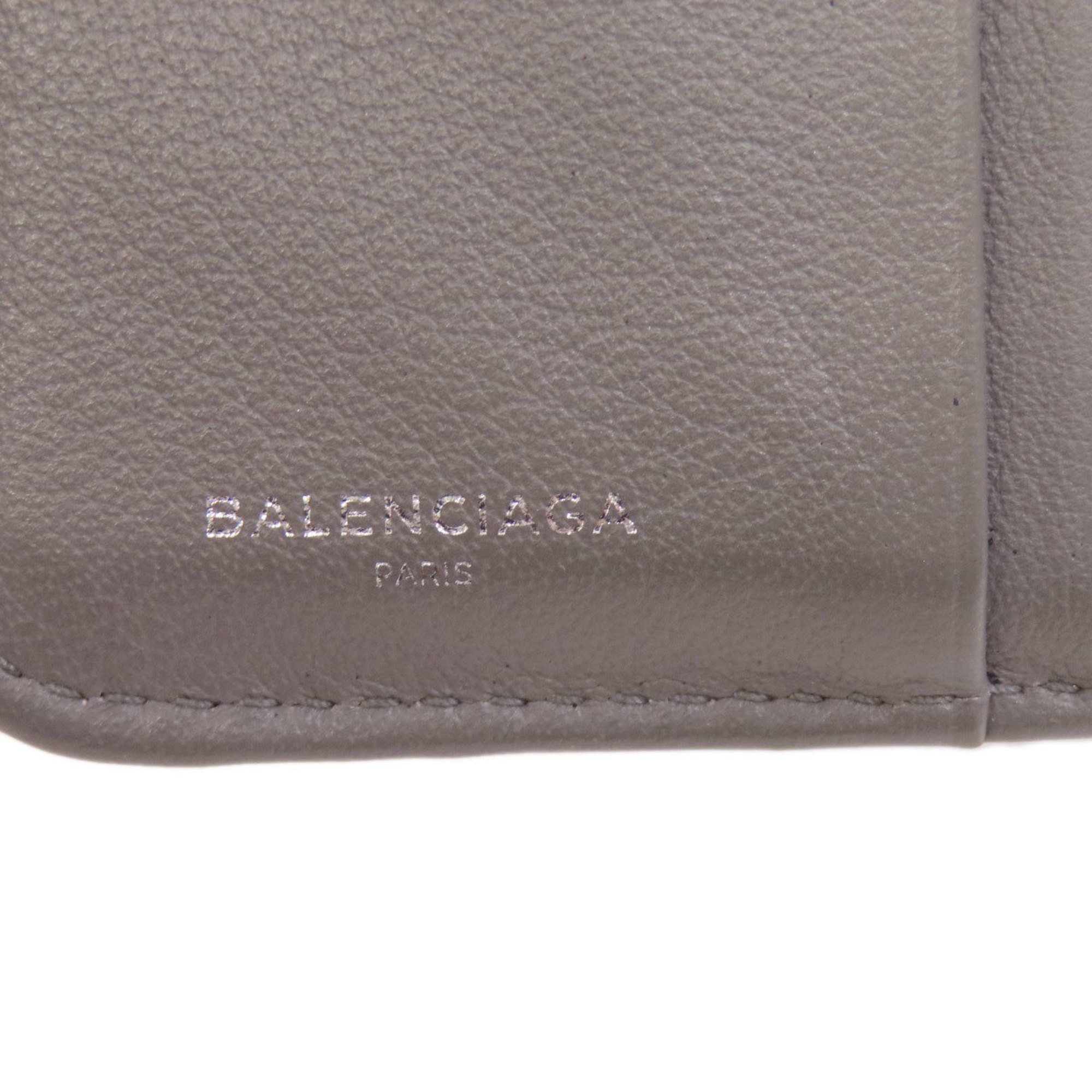 Balenciaga 371662 Paper Billfold Bi-fold Wallet Leather Women's BALENCIAGA