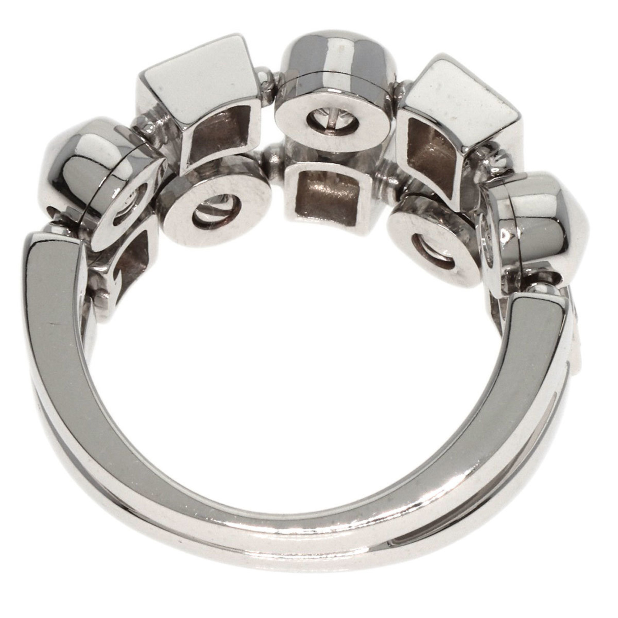 BVLGARI Lucia Diamond Ring, 18K White Gold, Women's