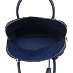 Hermes handbag Bolide 31 deep blue Taurillon Clemence Y stamp 2way shoulder black