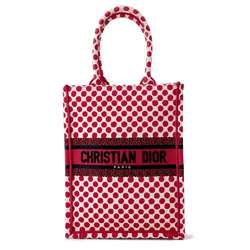 Christian Dior Handbag Amour Vertical Book Tote Canvas