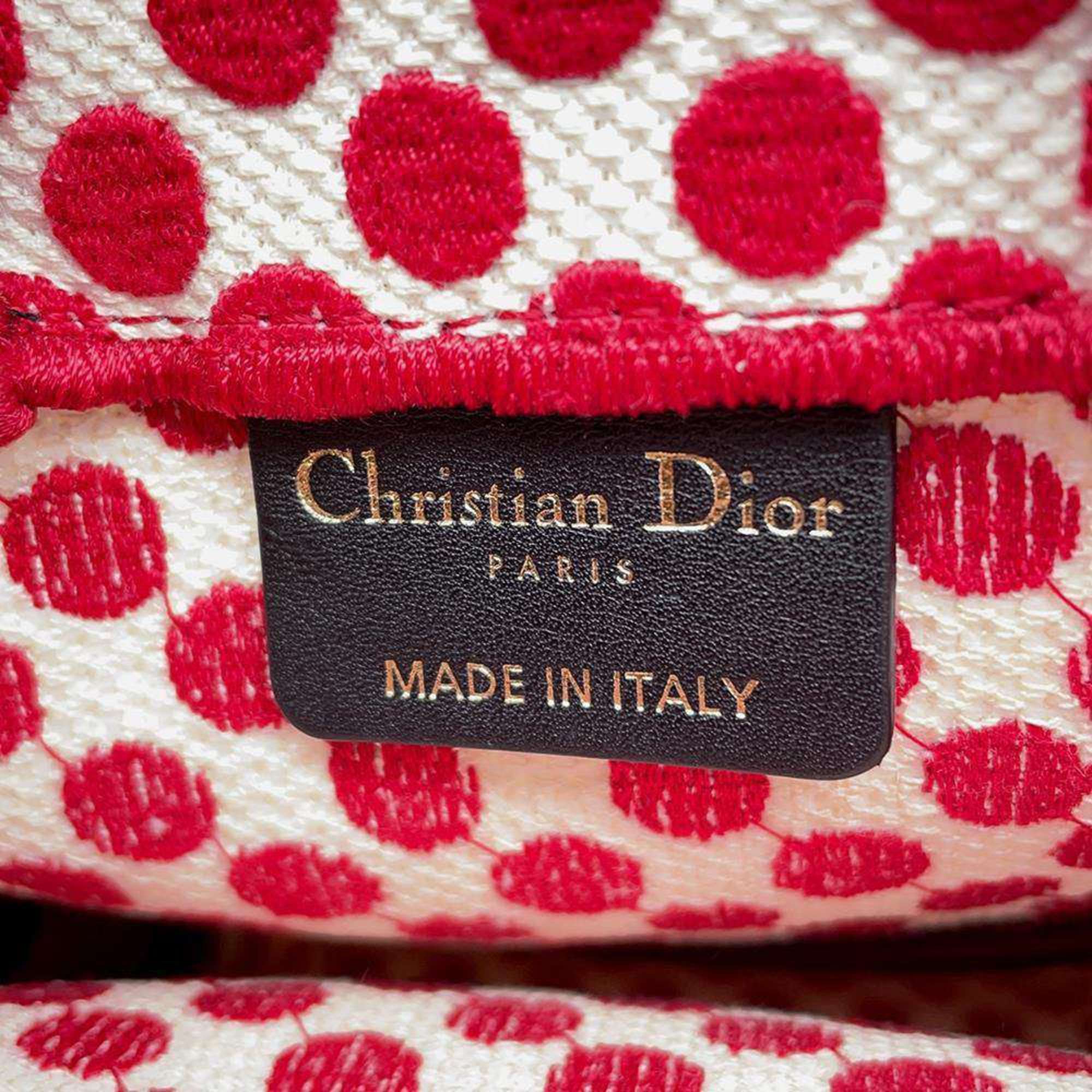 Christian Dior Handbag Amour Vertical Book Tote Canvas