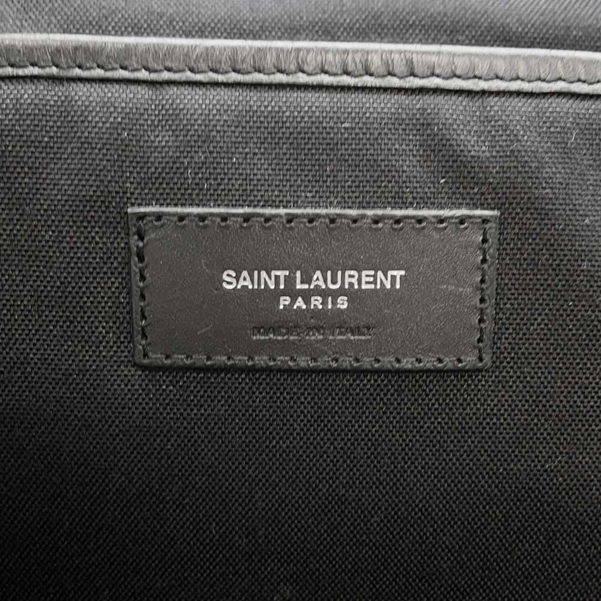 Yves Saint Laurent Saint Laurent Backpack California City Star 437087 SAINT LAURENT PARIS Bag Black