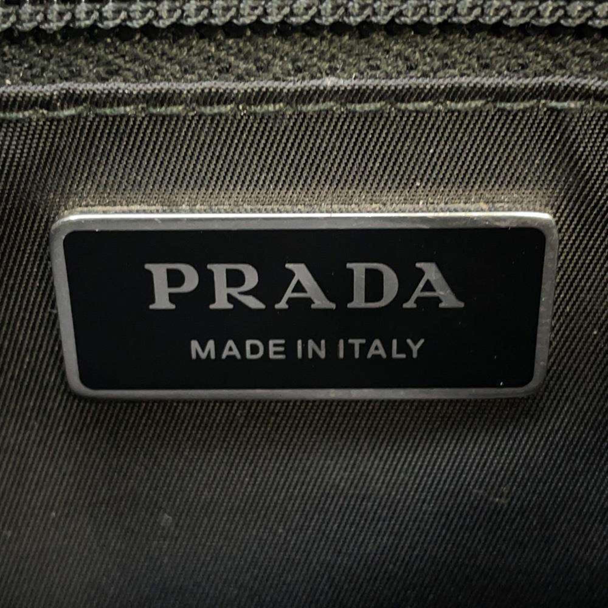 Prada Shoulder Bag Small Padded Re-Nylon 1BD313 PRADA Black