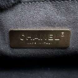 Chanel Shoulder Bag Kiss Rock Frame Leather CHANEL