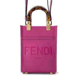 FENDI Handbag Sunshine Shopper 8BS051 2way Shoulder Bag