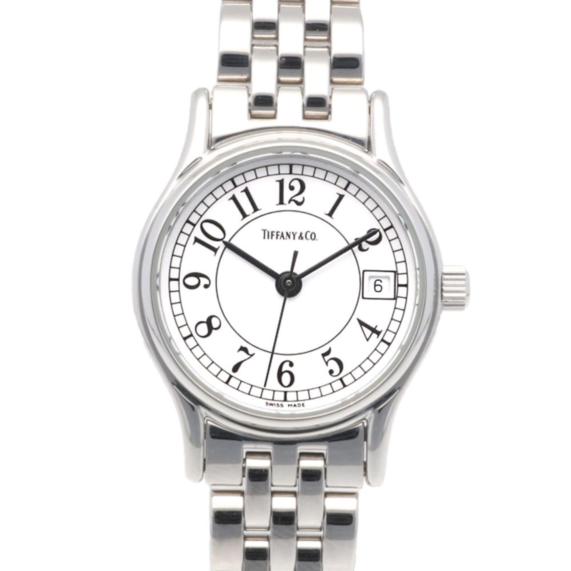 Tiffany Classic Round Watch Stainless Steel Quartz Ladies TIFFANY&Co.