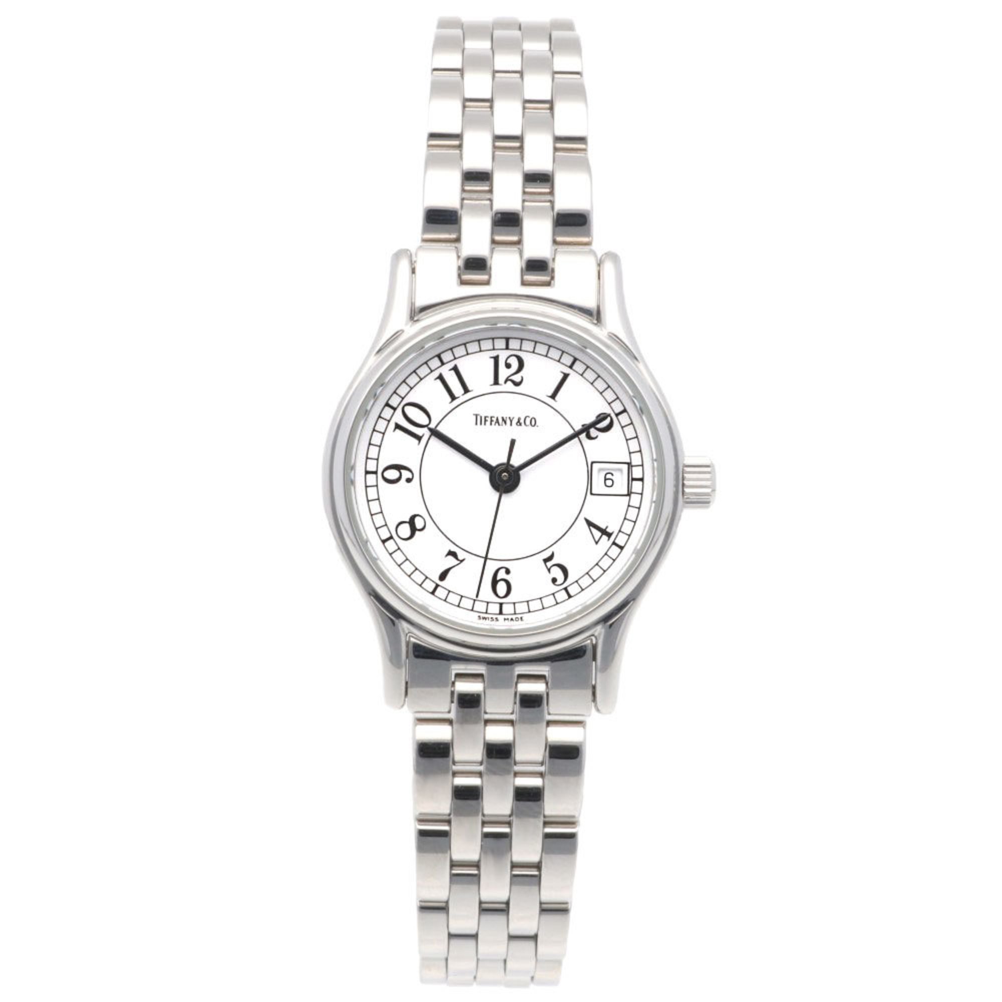 Tiffany Classic Round Watch Stainless Steel Quartz Ladies TIFFANY&Co.