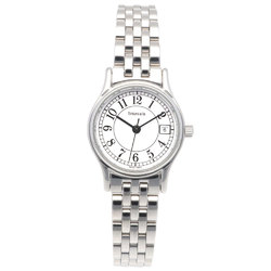 Tiffany Classic Round Watch Stainless Steel Quartz Ladies TIFFANY&Co.