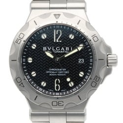 Bvlgari Diagono Scuba Watch Stainless Steel DP42SDS Automatic Men's BVLGARI Manufacturer's Finish