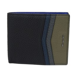 FENDI Bi-fold Wallet Selleria Billfold Card Case Cuoio Roma Multicolor 7M0169 SHY F07A9 Men's