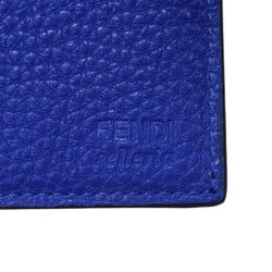 FENDI Bi-fold Wallet Selleria Billfold Card Case Cuoio Roma Multicolor 7M0169 SHY F07A9 Men's