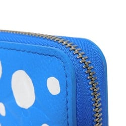 Louis Vuitton LOUIS VUITTON Long Wallet LV x YK Zippy Yayoi Kusama Monogram Empreinte Infinity Dot Blue Blanc M81954 Men's Women's Billfold