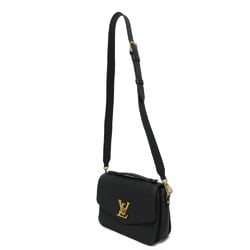 Louis Vuitton LOUIS VUITTON Shoulder Bag Oxford Lockme Current Twist Lock Handbag RFID LV Noir M22735 Women's