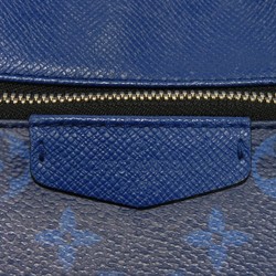 LOUIS VUITTON Rucksack Discovery PM LV Flower Blue Taiga Rama Monogram Cobalt M30229 Men's Bag