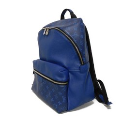 LOUIS VUITTON Rucksack Discovery PM LV Flower Blue Taiga Rama Monogram Cobalt M30229 Men's Bag