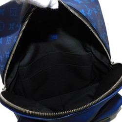 LOUIS VUITTON Rucksack Discovery PM LV Flower Blue Taiga Rama Monogram Cobalt M30229 Men's Bag