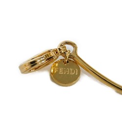 FENDI Bracelet F Is Narrow Bangle L Circle Bronze Gold 8AG762 B08 F0CFK Women's