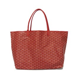 GOYARD Tote Bag Saint Louis GM Toile Large Shoulder Pouch Herringbone Red AMA LOUIS 02 Men's and Women's Bags