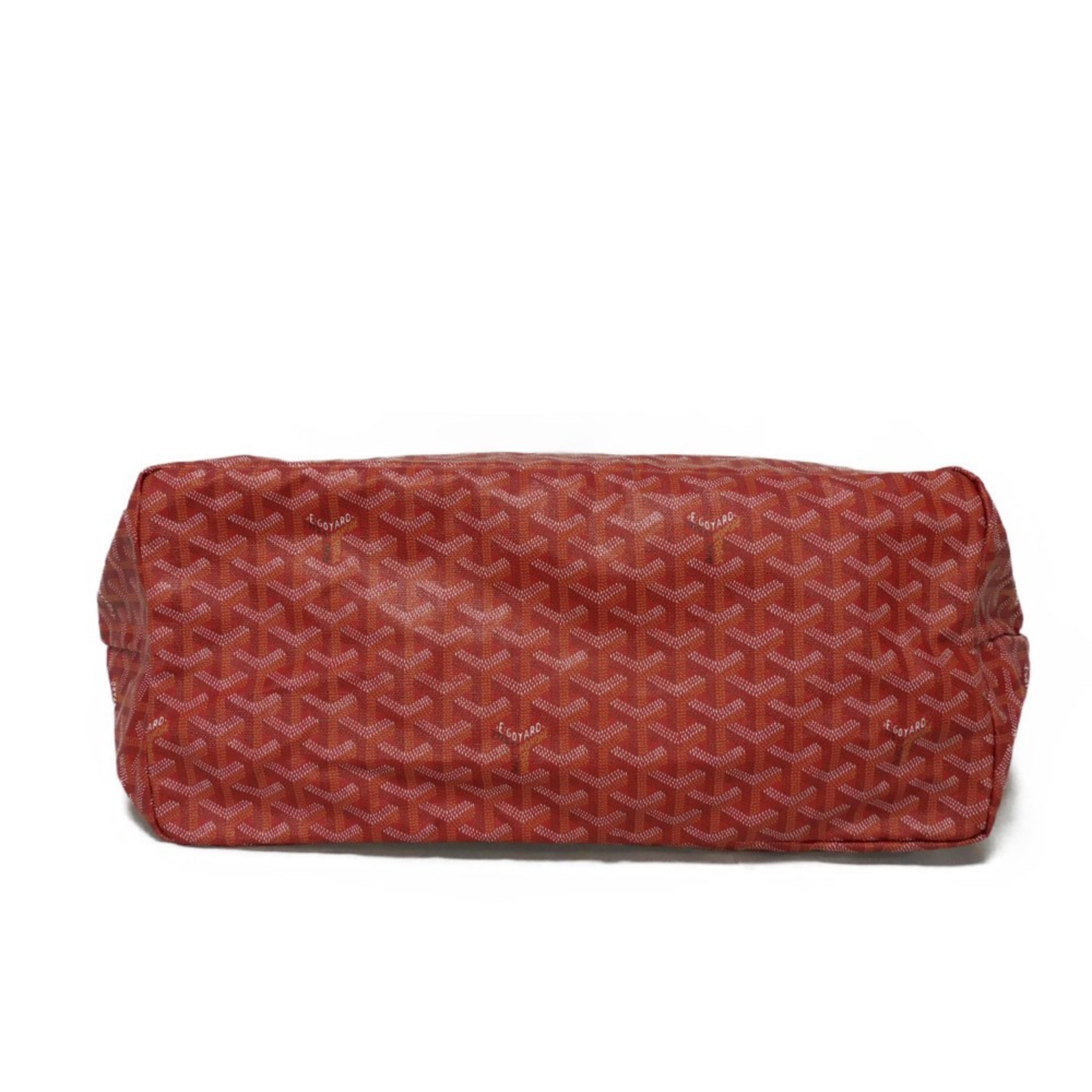 GOYARD Tote Bag Saint Louis GM Toile Large Shoulder Pouch Herringbone Red AMA LOUIS 02 Men's and Women's Bags