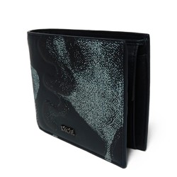 Christian Dior Dior Bifold Peter Doig Camouflage Metal Navy 2ESBC027UCD_H07E Men's Billfold Wallet