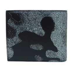 Christian Dior Dior Bifold Peter Doig Camouflage Metal Navy 2ESBC027UCD_H07E Men's Billfold Wallet