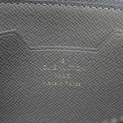 Louis Vuitton LOUIS VUITTON Long Wallet Portefeuille Cosmos LV Flower Gray L-Shaped Monogram Titanium M63237 Men's Bill Compartment