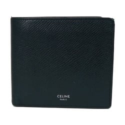 CELINE Bi-fold Wallet, Foil-stamped Calfskin, Billfold, Card Case, Current, New, Navy Blue, 10B653BEN.07OC, Men's Billfold