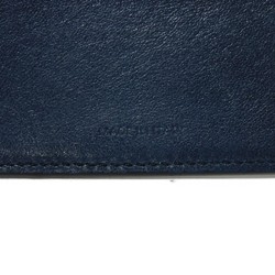 CELINE Bi-fold Wallet, Foil-stamped Calfskin, Billfold, Card Case, Current, New, Navy Blue, 10B653BEN.07OC, Men's Billfold