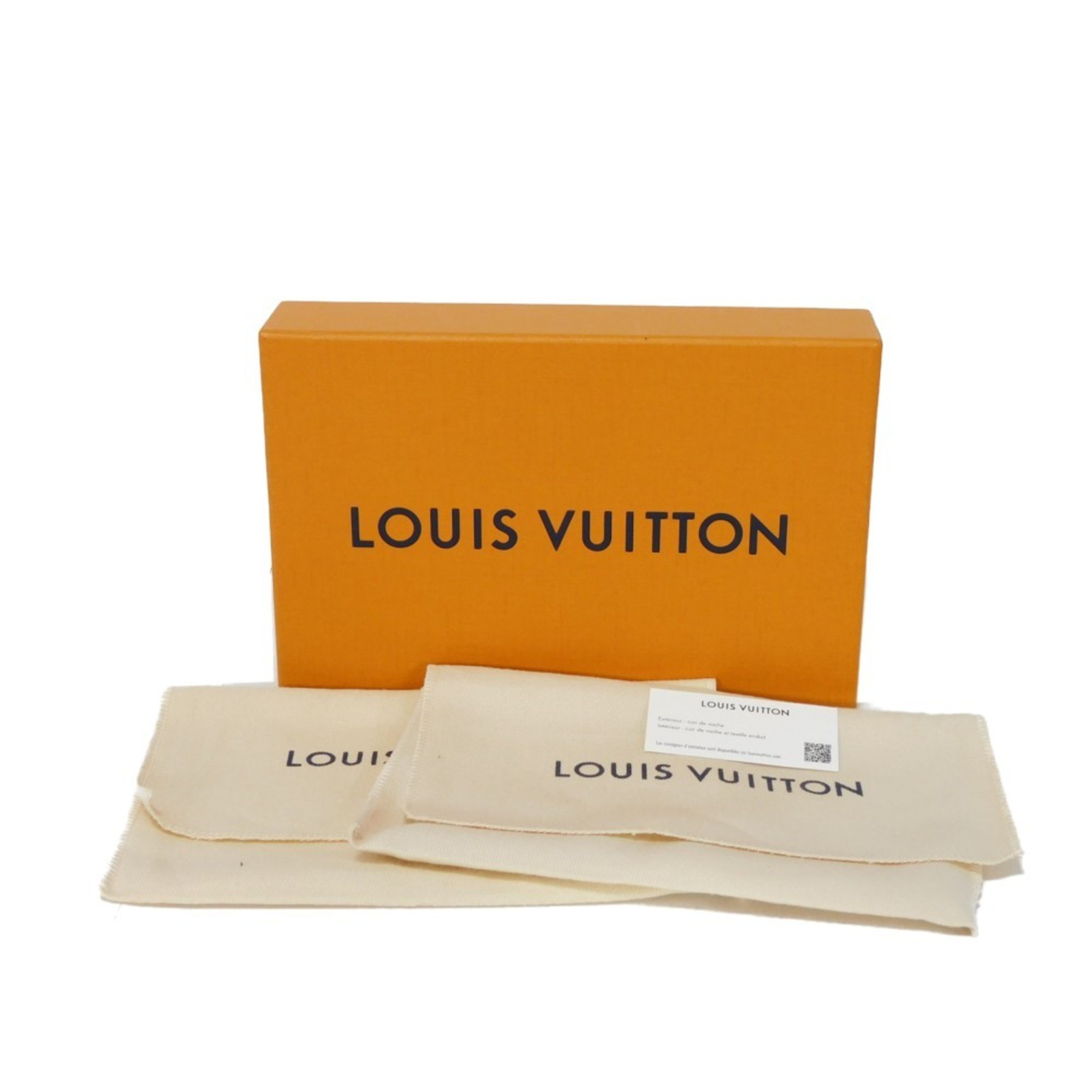 Louis Vuitton LOUIS VUITTON Diary Cover Notebook PM Emily Current Jane Vert RFID Monogram Taurillon GI1084 GI1077 Men's Women's