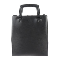 LOUIS VUITTON Louis Vuitton Sac Plat Fold Shoulder Bag Handbag M58497 Epi Leather Black Tote