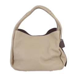 COACH Bandit Hobo Handbag 87363 Leather Beige Shoulder Bag Tote